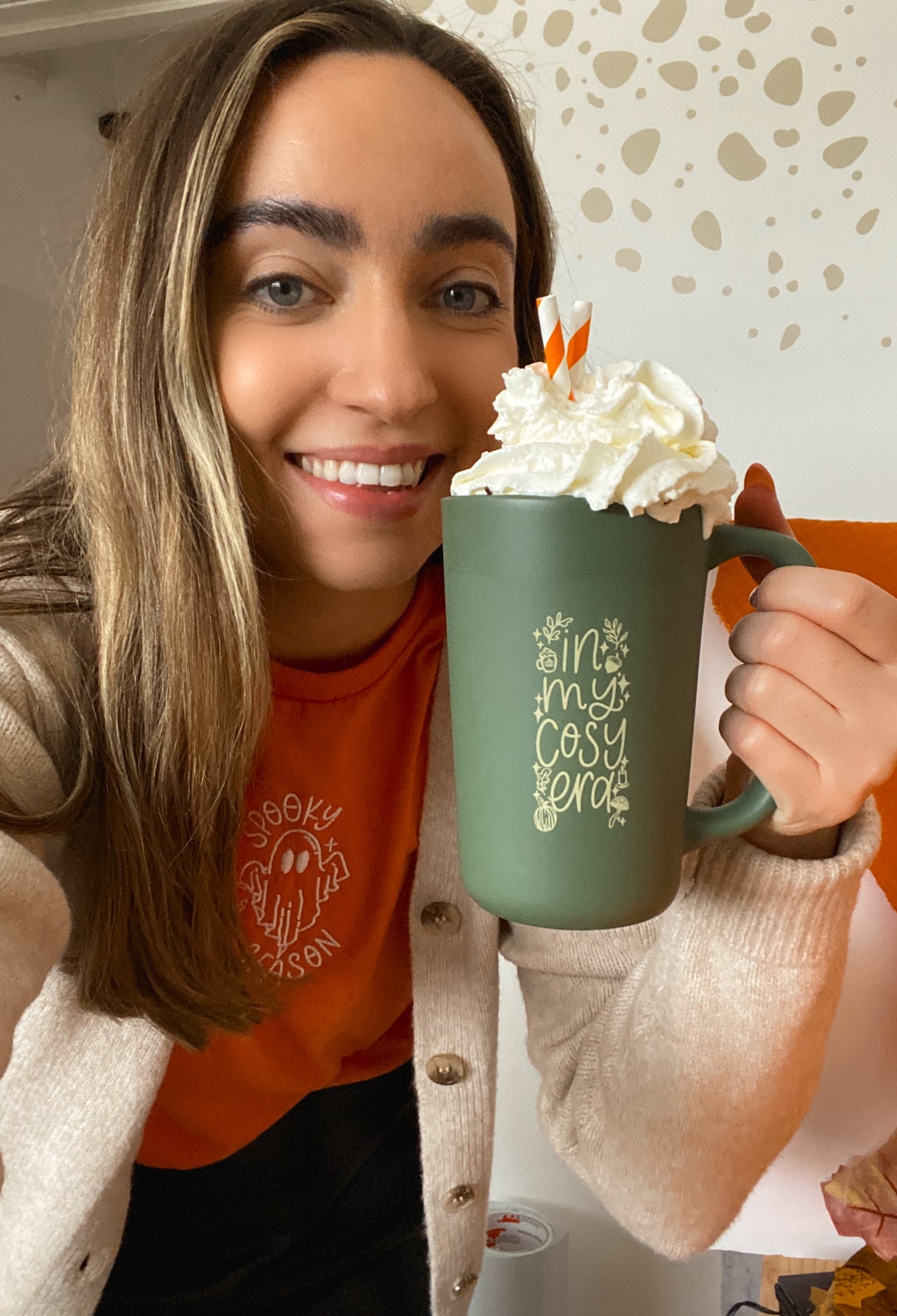 In My Cosy Era Mug, Ceramic Mug, Autumn Mug, Tall Coffee Mug