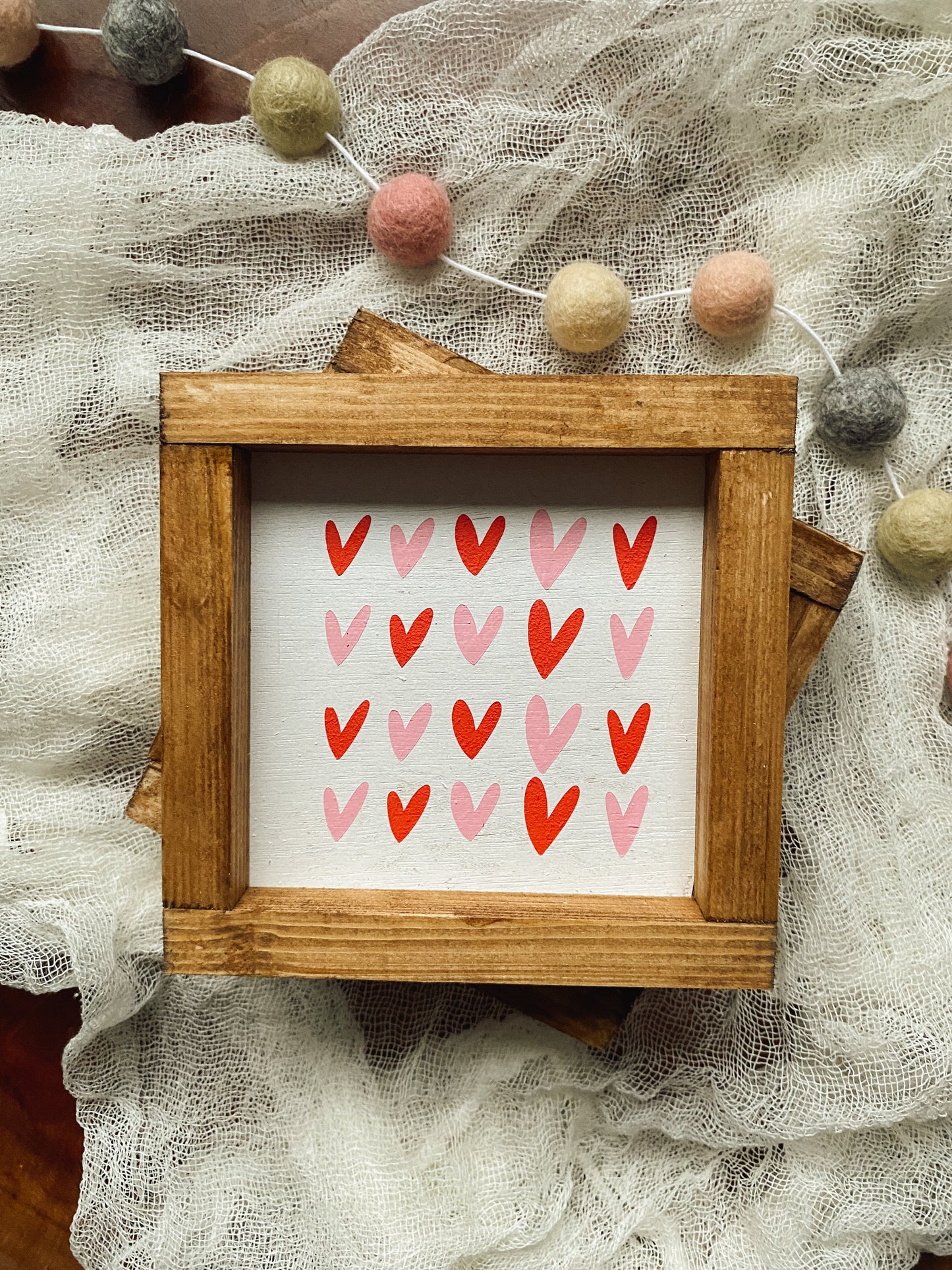 Multicolour Heart Sign