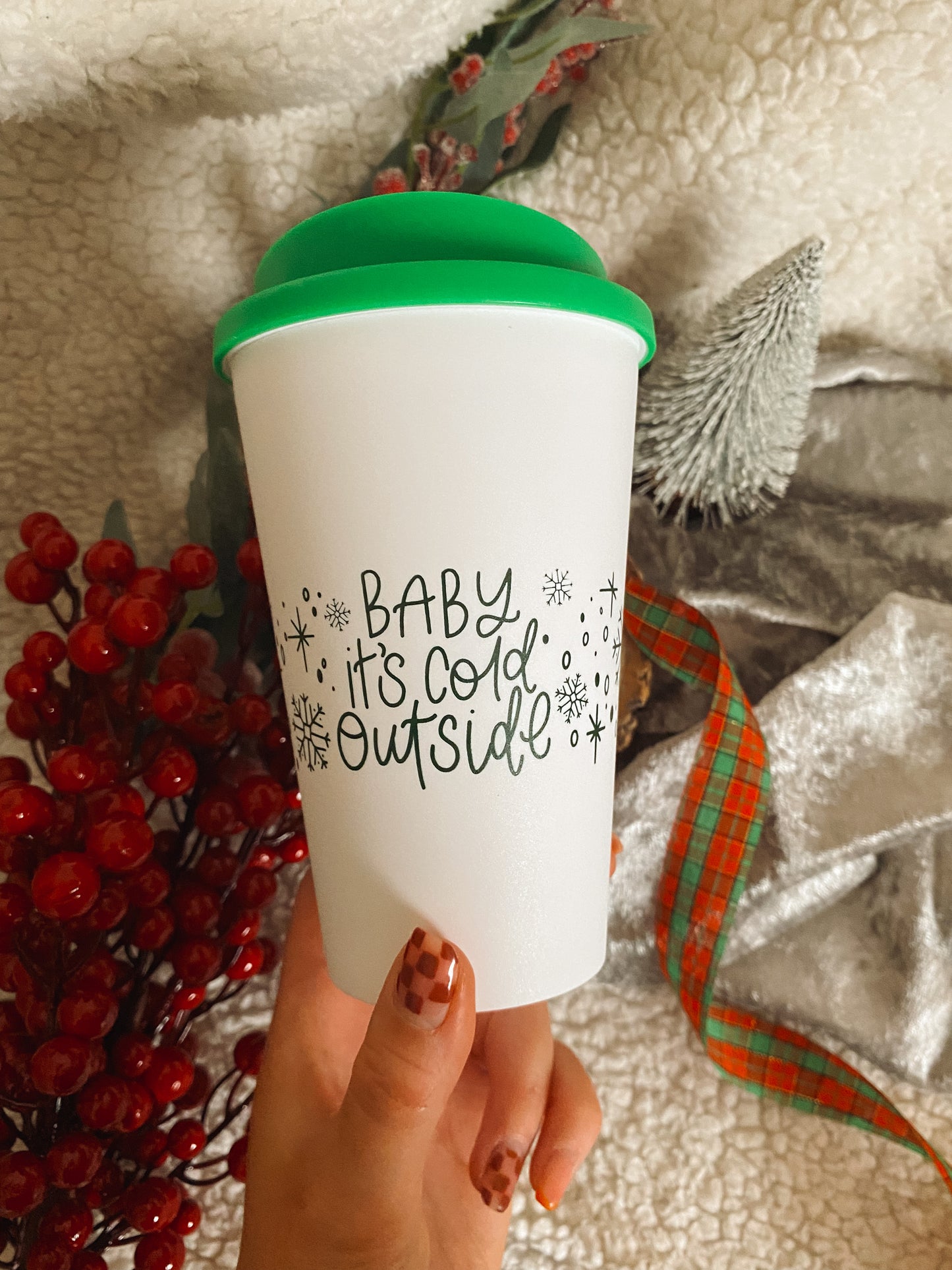 Baby It’s Cold Outside Travel Mug