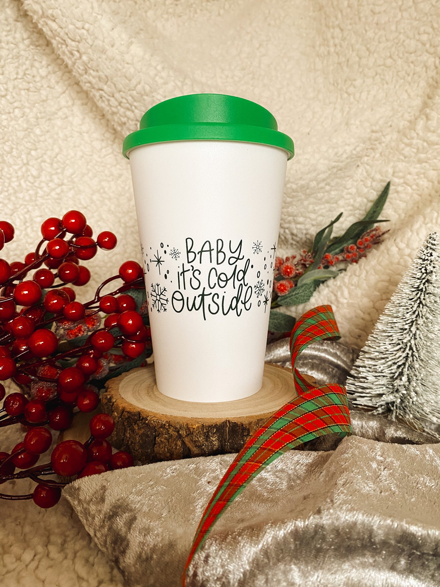 Baby It’s Cold Outside Travel Mug