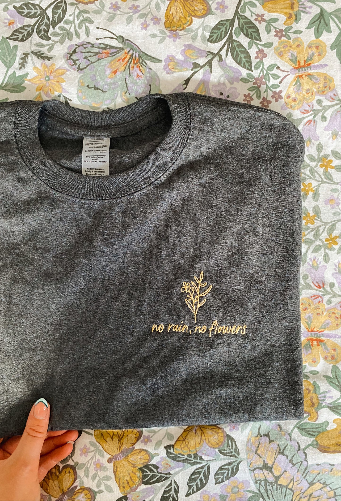 No Rain, No Flowers T-Shirt